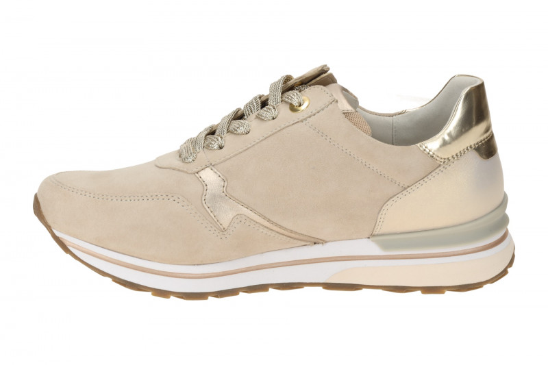 Gabor Sneaker Schuhe beige gold G-Weite 66.347.34