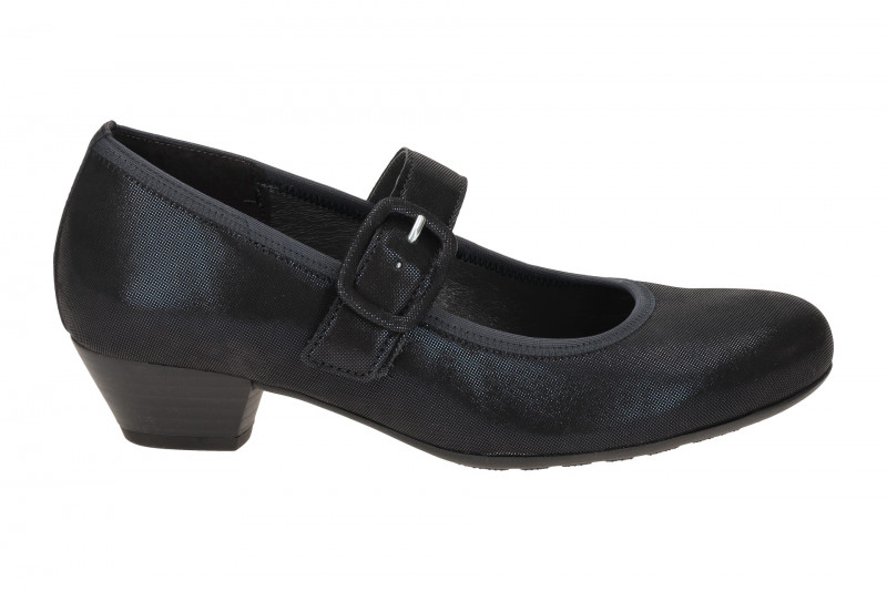 Gabor Malta Pumps blau schimmer H-Weite 76.139.36