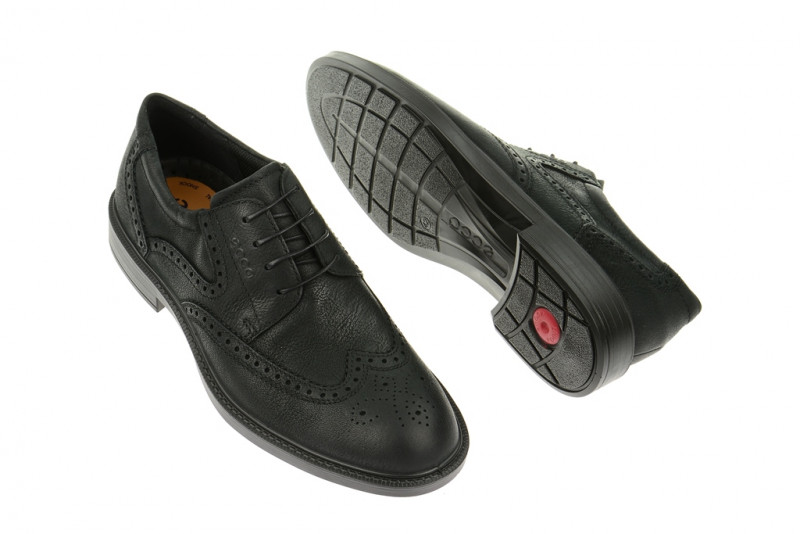 Ecco Atlanta Schuhe schwarz matt 61012401001