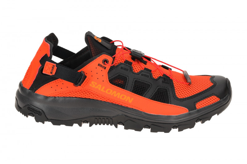 Salomon Techamphibian 5 Schuhe orange schwarz 479653