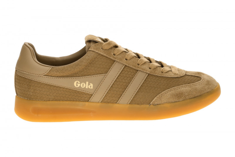 Gola Cyclone Marque Schuhe Sneakers braun Herren Flecht CMB922
