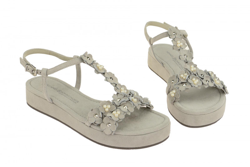 K+S Plateau Sandale NEO hell-grau