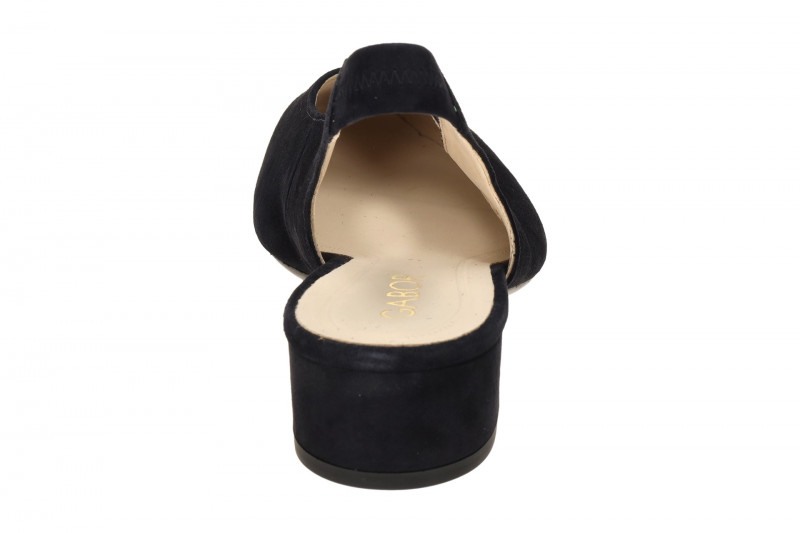 Gabor Sling Pumps dunkelblau Velour 81.520.16