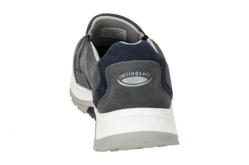 RollingSoft Slipper Schuhe grau iron Herren 8000.20.06