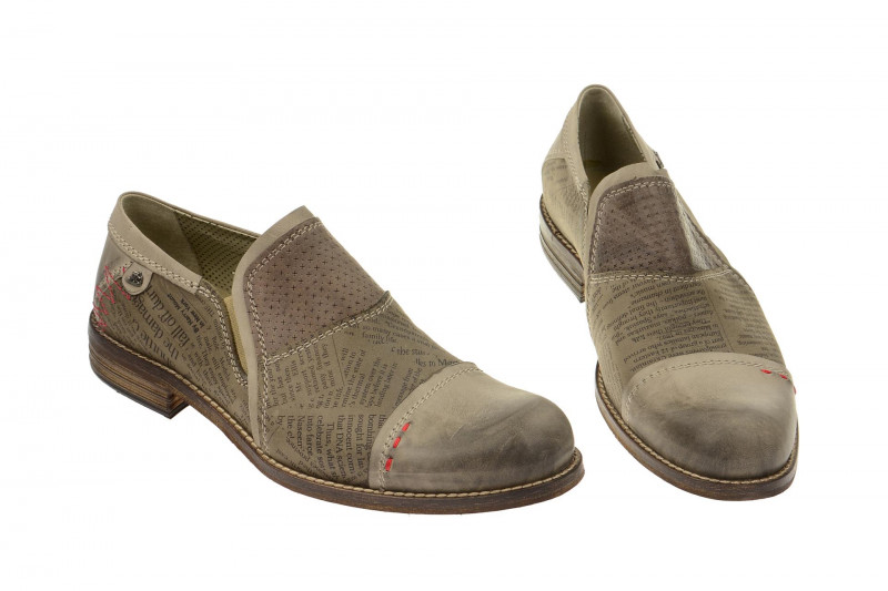 Bello Slipper grau Print HE117
