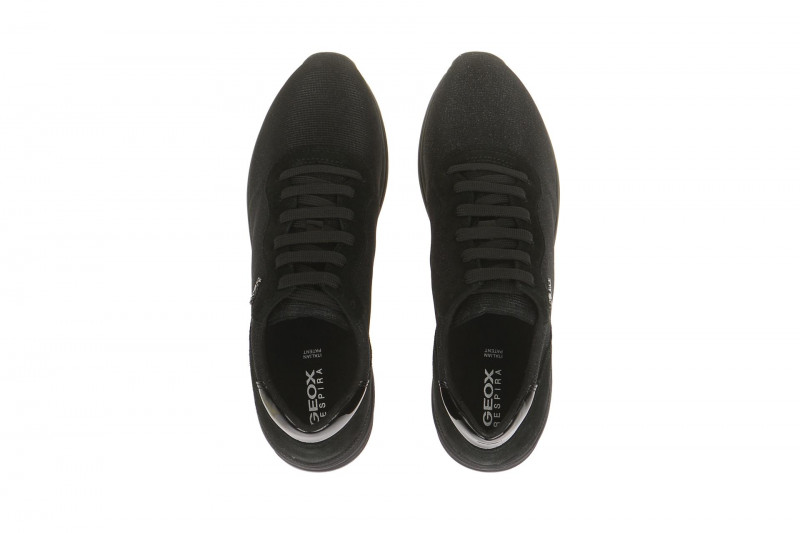 Geox Airell Sneaker Schuhe schwarz glitter