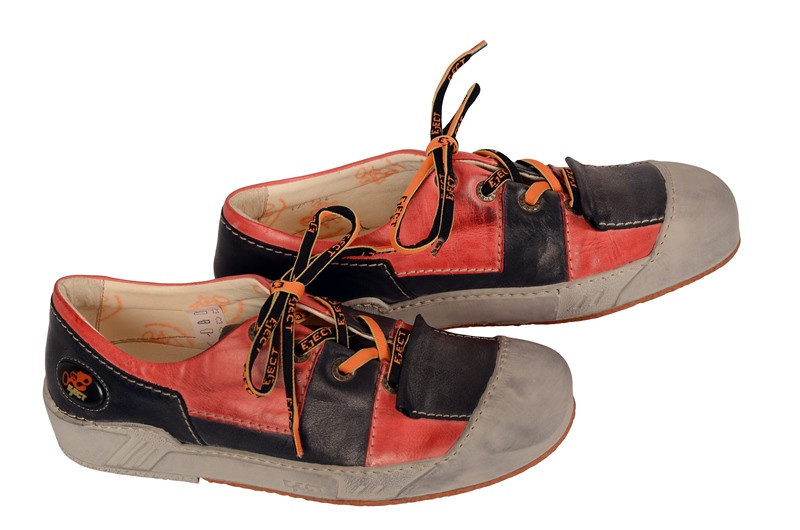 Eject Puzzle Schuhe schwarz rot - 11996.11