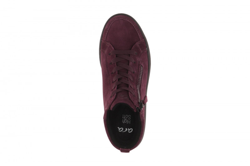 ARA Oslo Schuhe Mid Sneaker rot merlot 12-37908