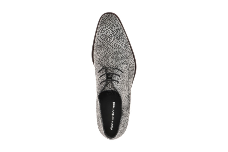 Floris van Bommel De Netter Schuhe grau Reptil 30337