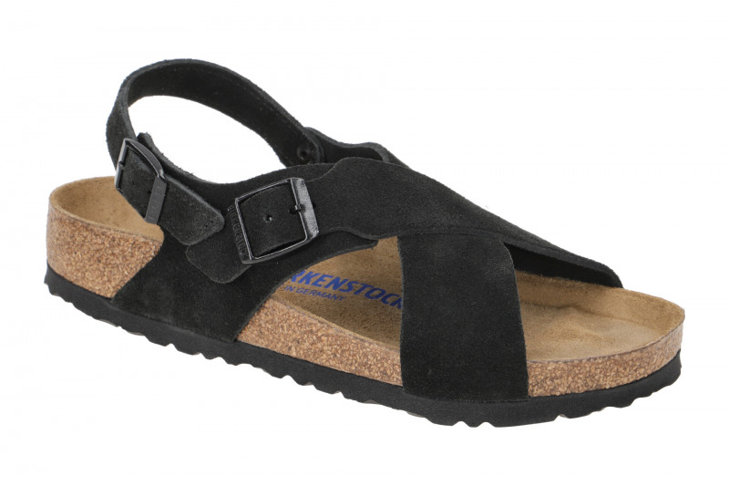 Birkenstock Tulum Sandale schwarz Normal Weit 1024045