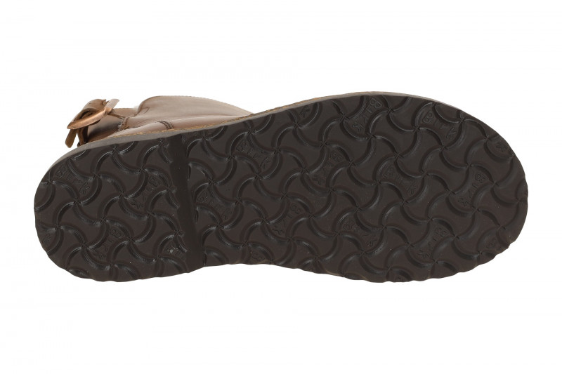 Birkenstock Uppsala Shearling Stiefel braun cognac SCHMAL 1026168