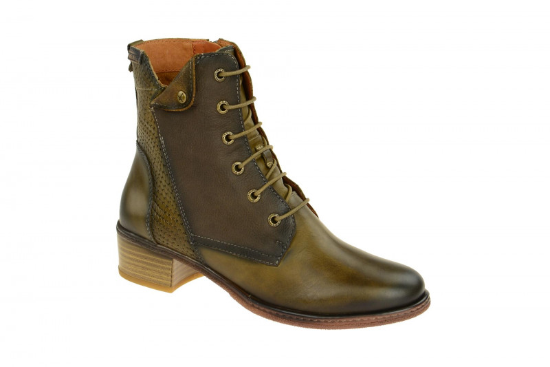 Pikolinos Zaragoza Stiefel grün moos