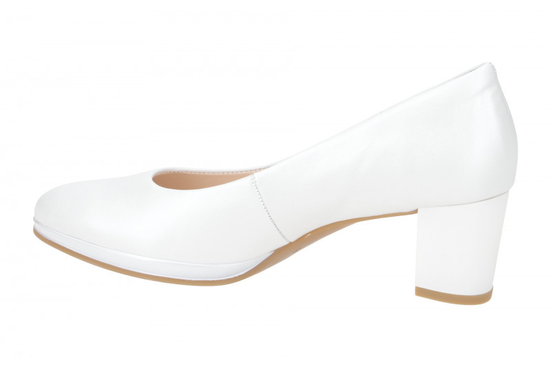 ARA Orly Pumps weiß offwhite Perlglanz 12-13444