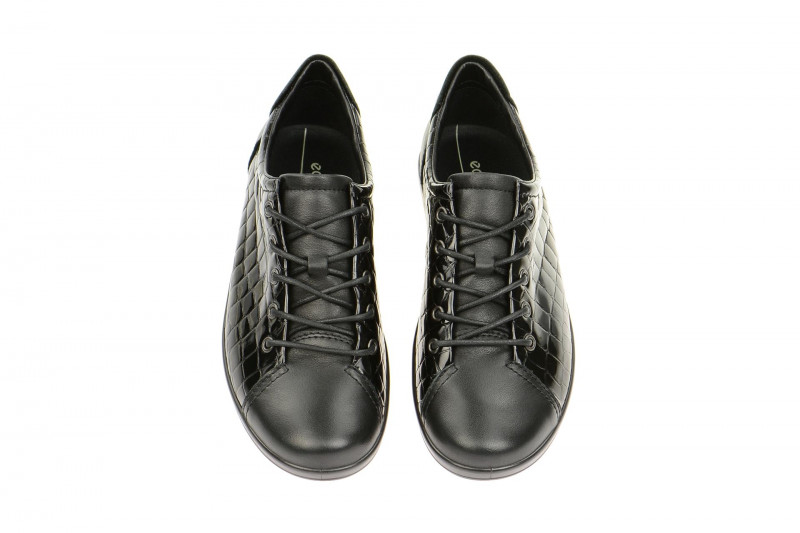 Ecco Soft 2.0 schwarz Leder mix 20650353859