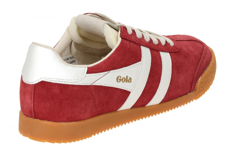 Gola Elan Schuhe Sneakers rot weiß Damen CLB538