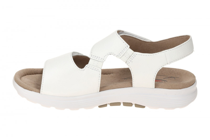 Gabor RollingSoft Sandale weiß Glattleder 86.815.50