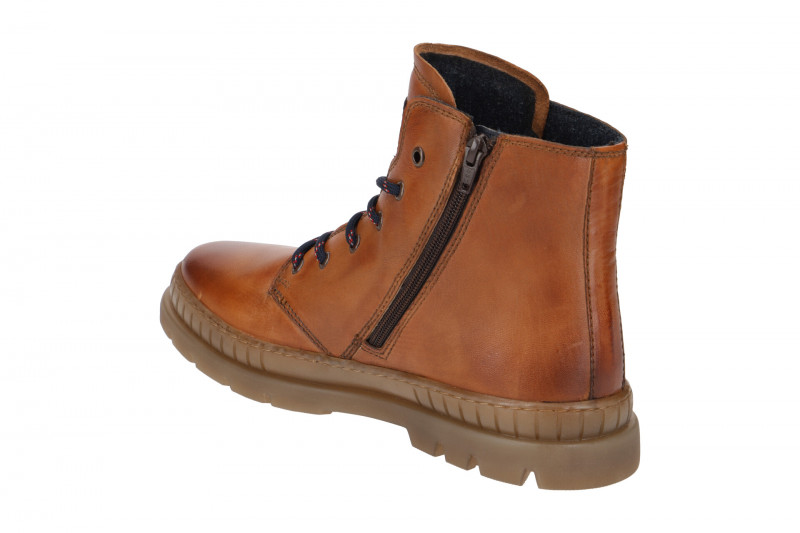 bugatti Pallario Comfort Stiefel braun cognac AC732