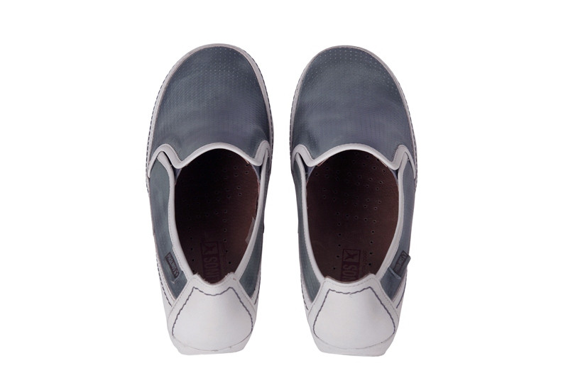 Pikolinos Lisboa Schuhe blau weiß Slipper 767-8487LA