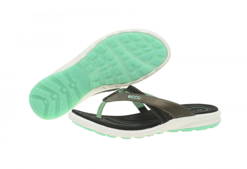 Ecco Cruise Pantolette schwarz grau - 841653 51052