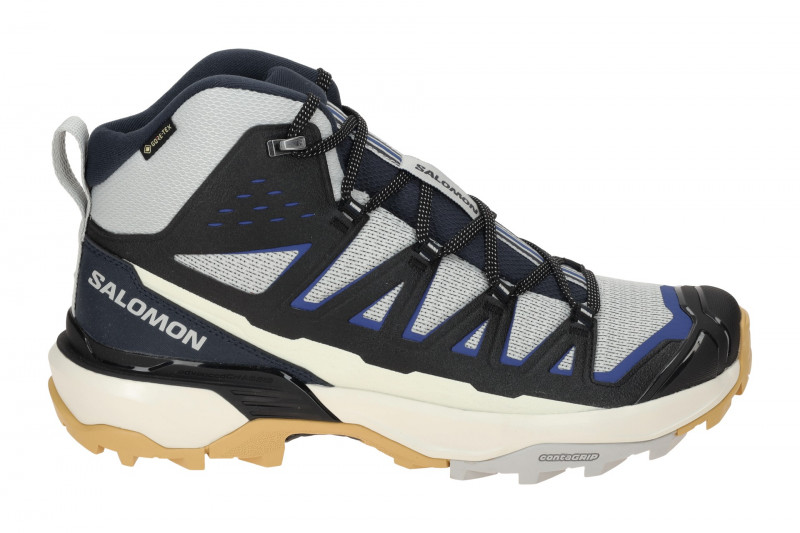 Salomon X Ultra 360 Edge Mid Schuhe grau schwarz GORE-TEX