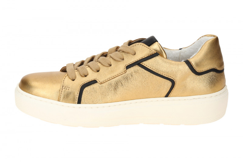 Gabor Schuhe gold metallic Sneakers 63.210.63