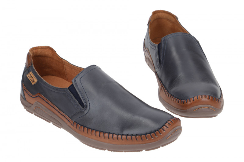 Pikolinos Azores Schuhe Slipper blau braun 06H-3128