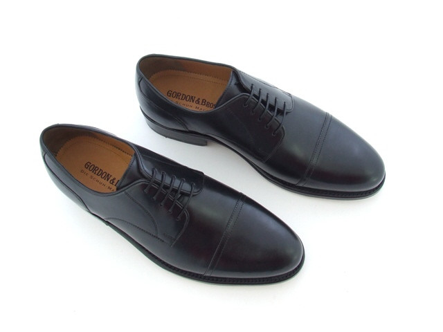 Gordon & Bros. 3297 Schuhe schwarz rahmengenäht