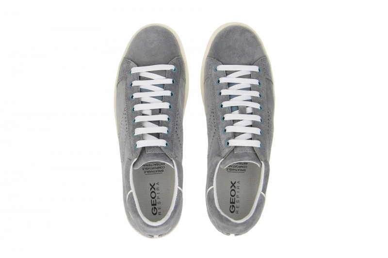 Geox Warrens Schuhe grau weiß