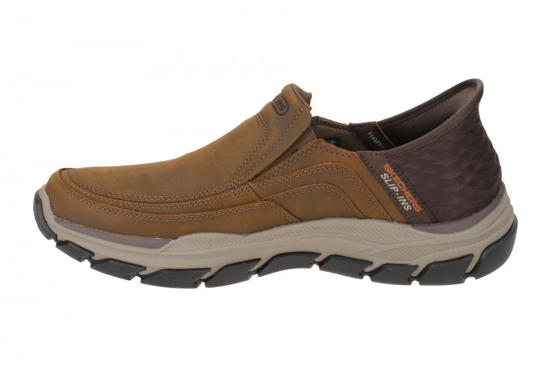 Skechers RESPECTED Schuhe braun Slip-Ins 204810