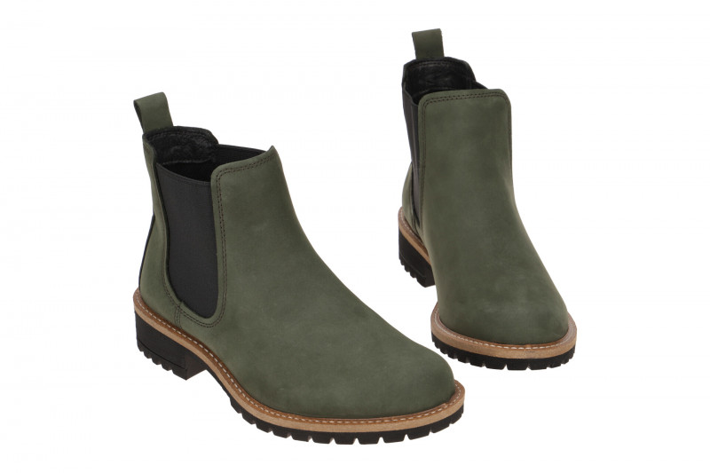 ecco Elaine Chelsea-Boots Stiefelette grün