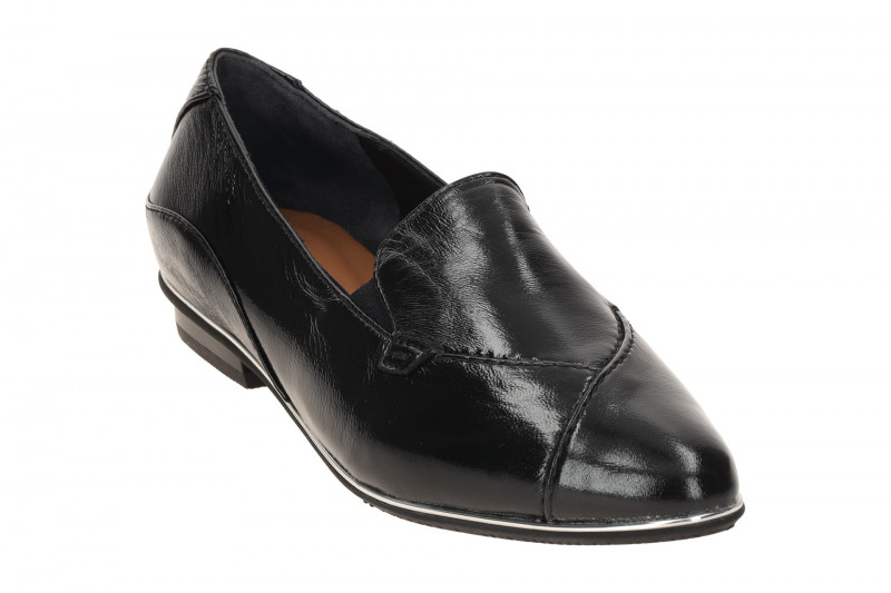 Everybody Blythe Slipper Schuhe schwarz glänzend Loafer