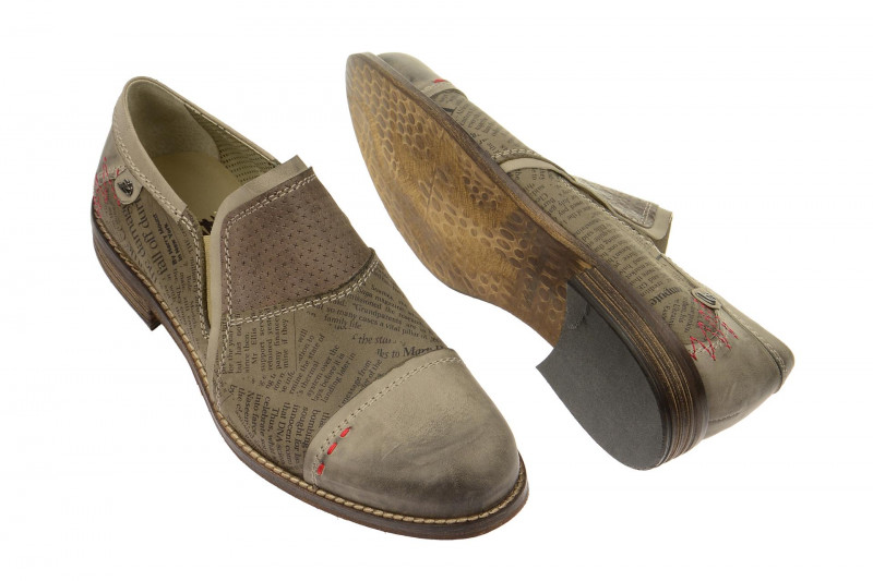 Bello Slipper grau Print HE117