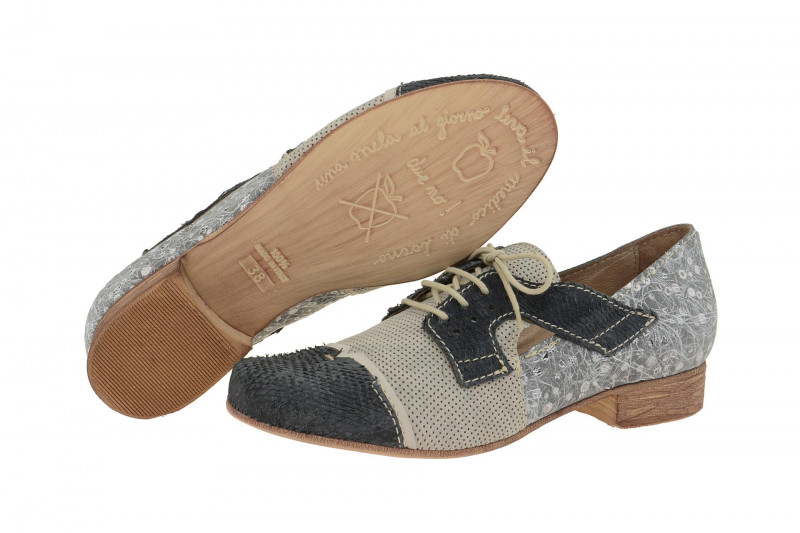 Charme Schuhe grau mix 0745