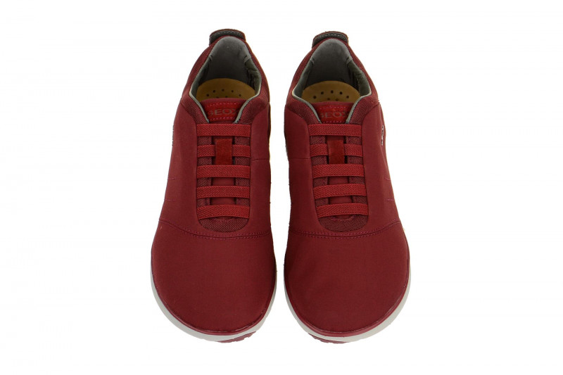 Geox Nebula Schuhe rot Sohle grau