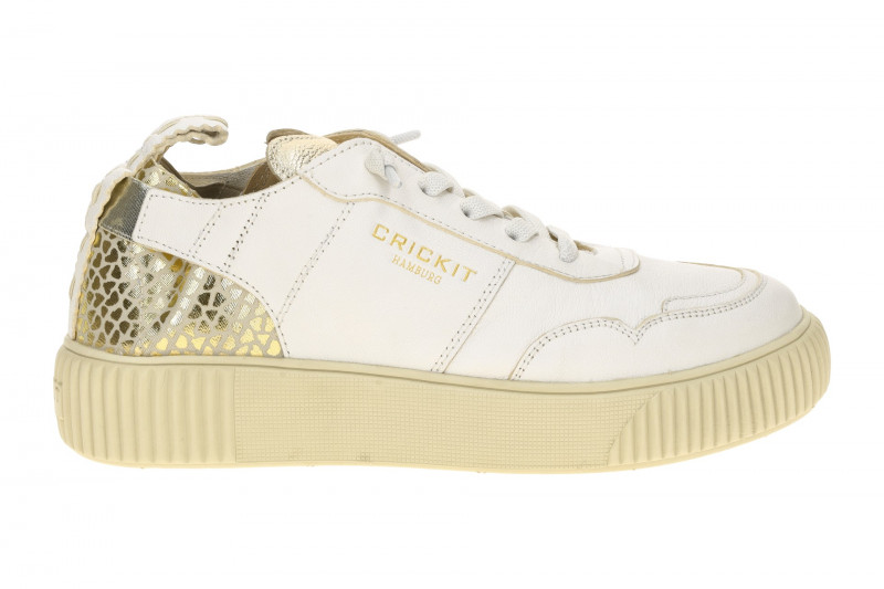 CRICKIT Oakli Stretch Sneaker weiß gold