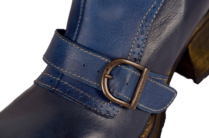 Eject Folka Stiefel in navy blau E-14787