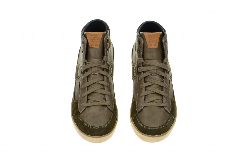 Geox Box Mid Sneaker grau grün Gr 44