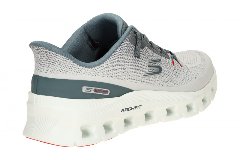 Skechers Arch Fit Sneakers Schuhe grau Herren GLIDE STEP 233110
