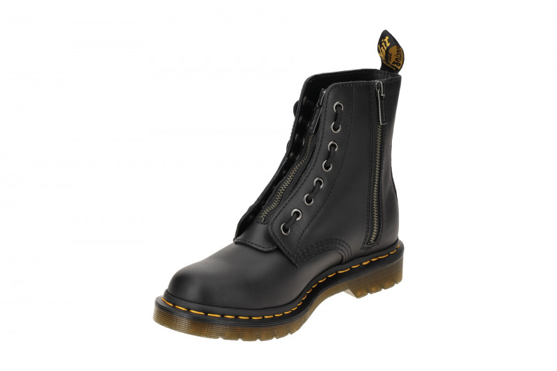 Dr. Martens 1460 Pascal Front Zip Stiefel schwarz 23863001