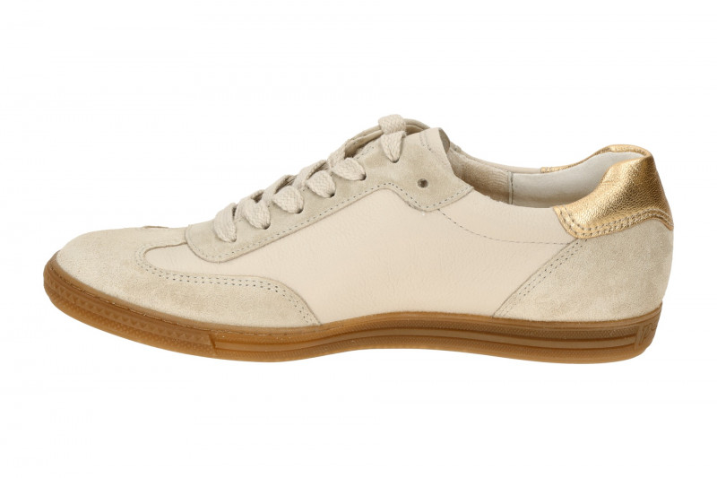 Paul Green Sneaker Schuhe beige gold 5350