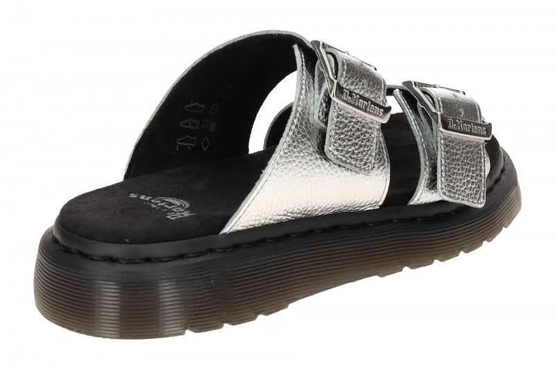 Dr. Martens Josef Pantolette silber metallic 41776020