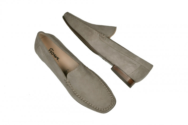 Sioux Campina - Mokassin Slipper - cork grau - 53493