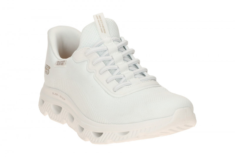 Skechers Bobs Arc Slipper Schuhe weiß SLIP-INS 117629