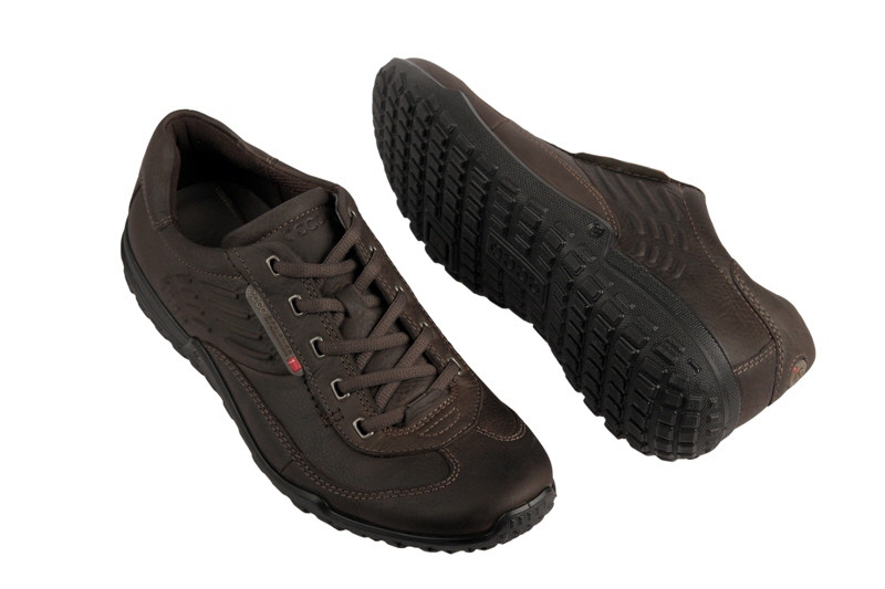 Ecco Terrano Schuhe dunkelbraun Herren Schnürer