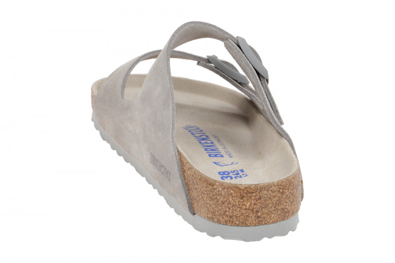 Birkenstock Arizona BS Pantolette grau Normal-Weit 1020507
