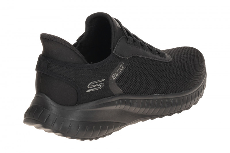 Skechers Bobs Squad Chaos Schuhe schwarz Slip-Ins 118303