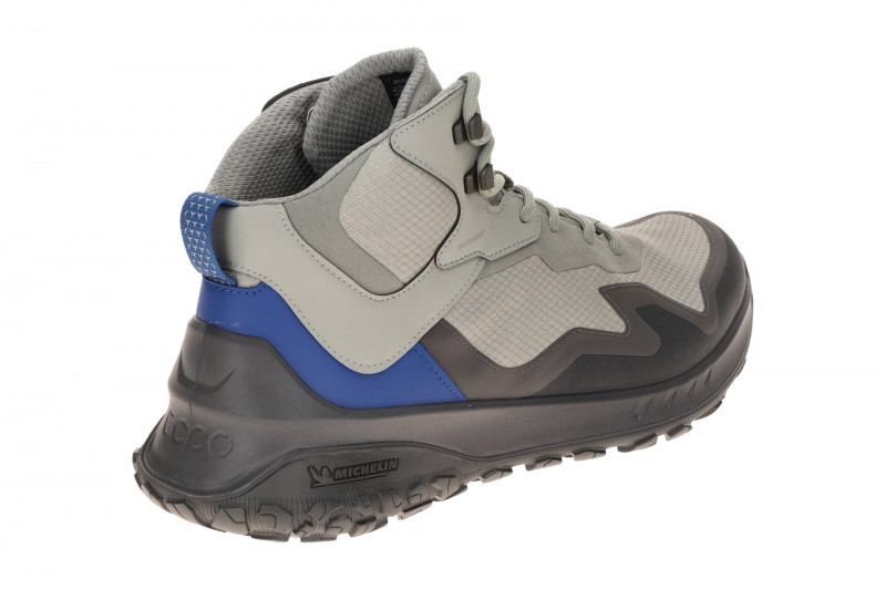 Ecco Ult-Trn Schuhe grau Mid Sneaker Wasserdicht 824324