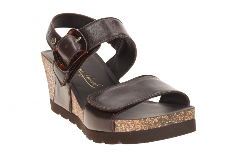 Panama Jack Valle B2 Keil Sandale braun Nappa