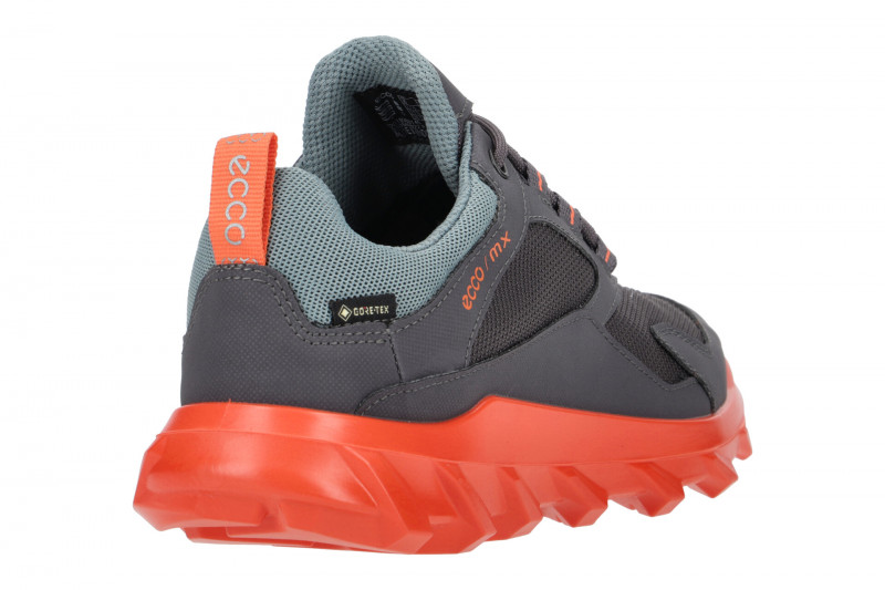 Ecco MX Schuhe Sneaker grau orange Gore-Tex
