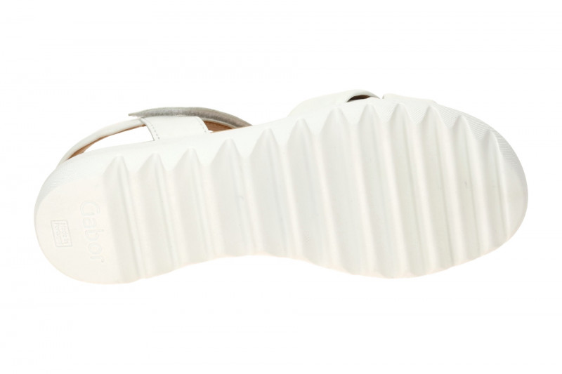 Gabor Fashion Sandale weiß gekreuzt 84.812.21